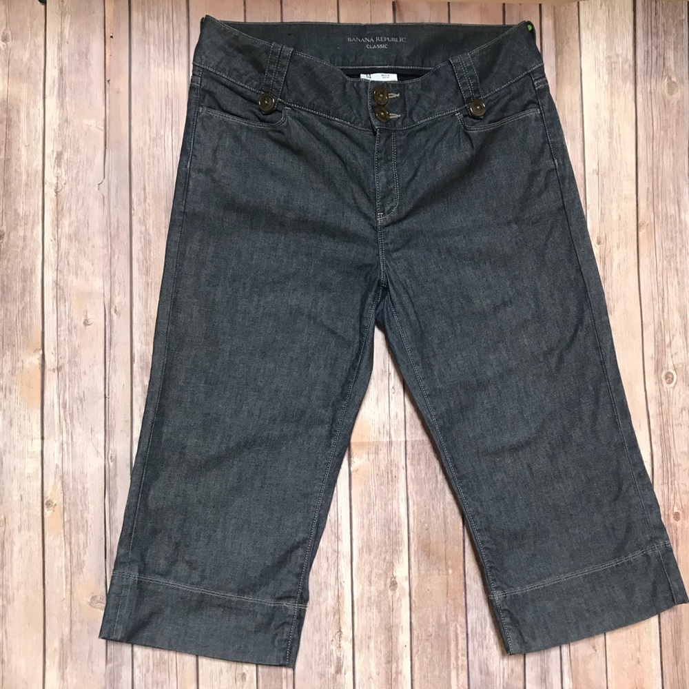 Banana Republic Classic Capri Jean Sz 14 shorts